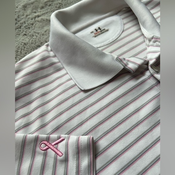 Under Armour men’s medium activewear drifit short sleeved golf shirt, Preloved - Picture 7 of 16